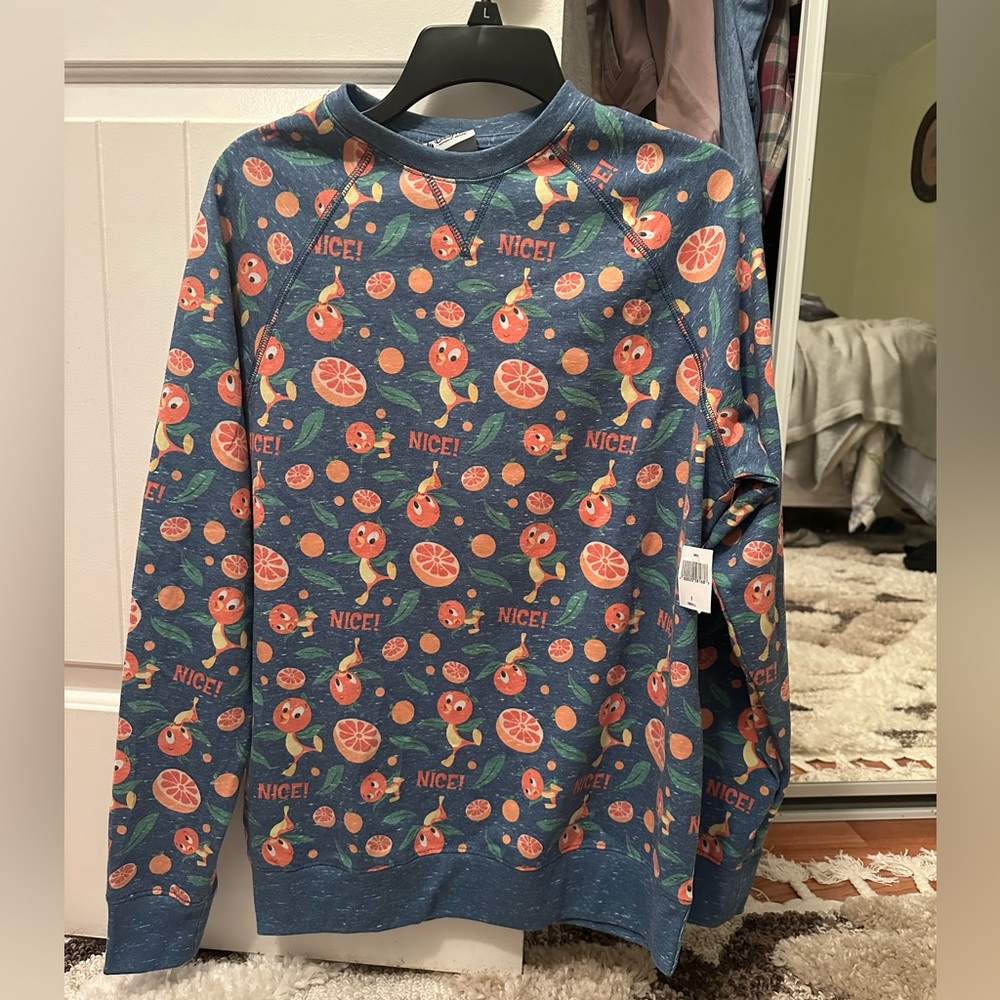 Disney Parks authentic Orange bird crew